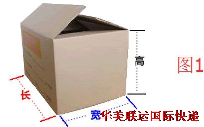 國(guó)際快遞測(cè)量尺寸